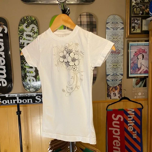 Lake Tahoe girls shirt size 4 flower - Picture 1 of 6